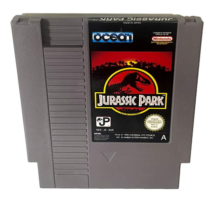 Game | Nintendo NES | Jurassic Park Physical Video Games Game Nintendo