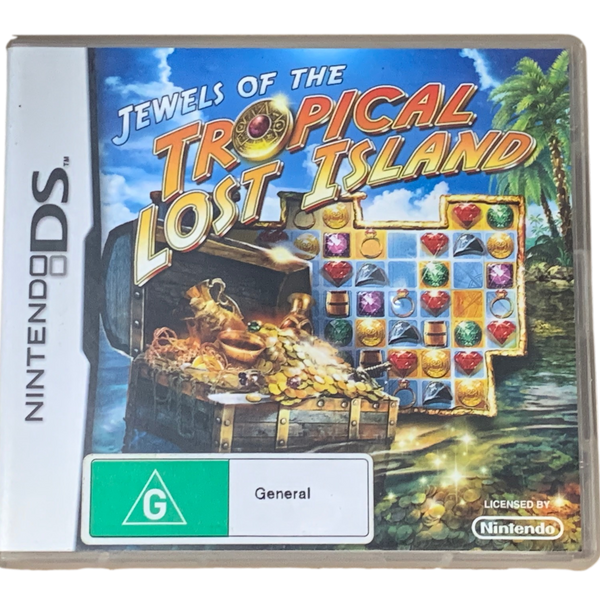 Game | Nintendo DS | Jewels of the Tropical Lost Island Physical Video Games Game Nintendo