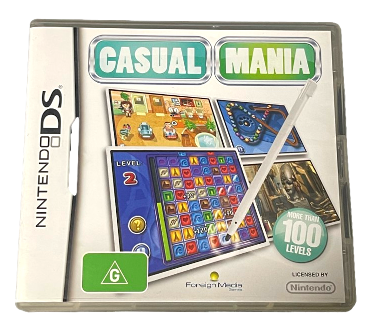 Game | Nintendo DS | Casual Mania Physical Video Games Game Nintendo