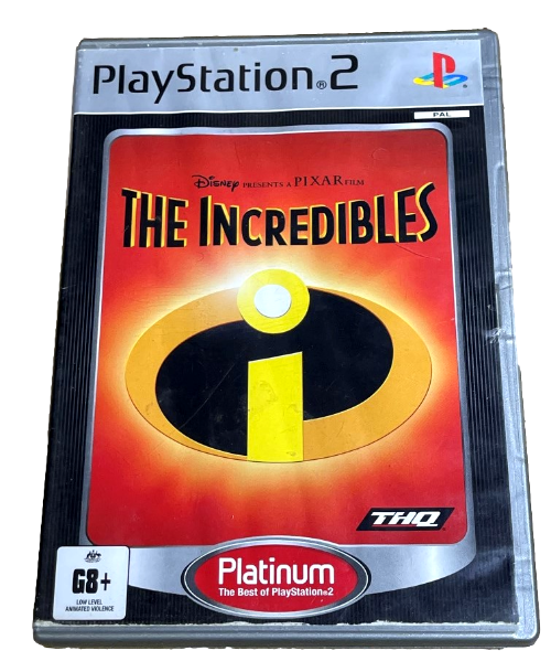 Game | Sony PlayStation PS2 | The Incredibles (Platinum) Physical Video Games Game Sony