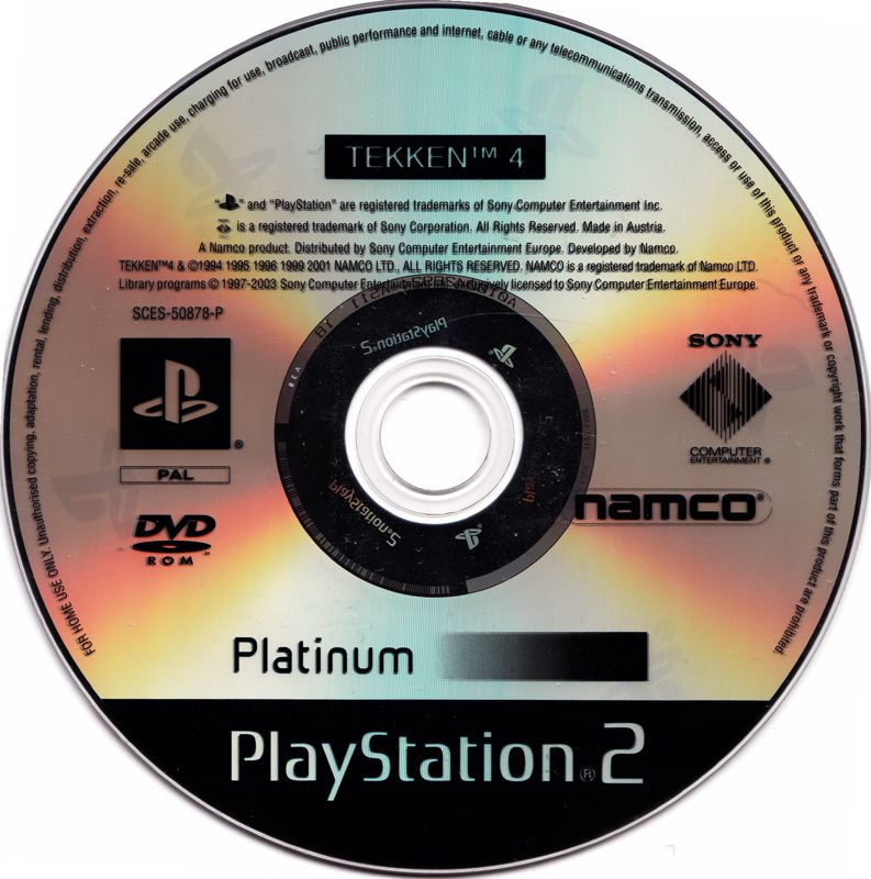 Game | Sony PlayStation PS2 | Tekken 4 (Platinum)