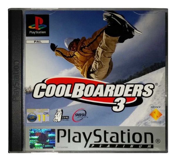 Game | Sony PlayStation PS1 | Cool Boarders 3 (Platinum)