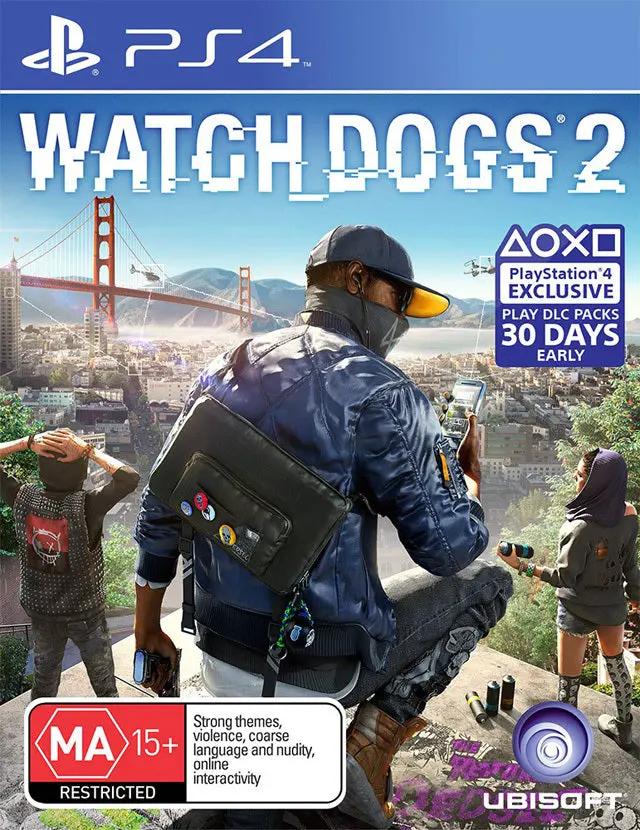 Game | Sony PlayStation PS4 | Watch Dogs 2 Physical Video Games Game Sony