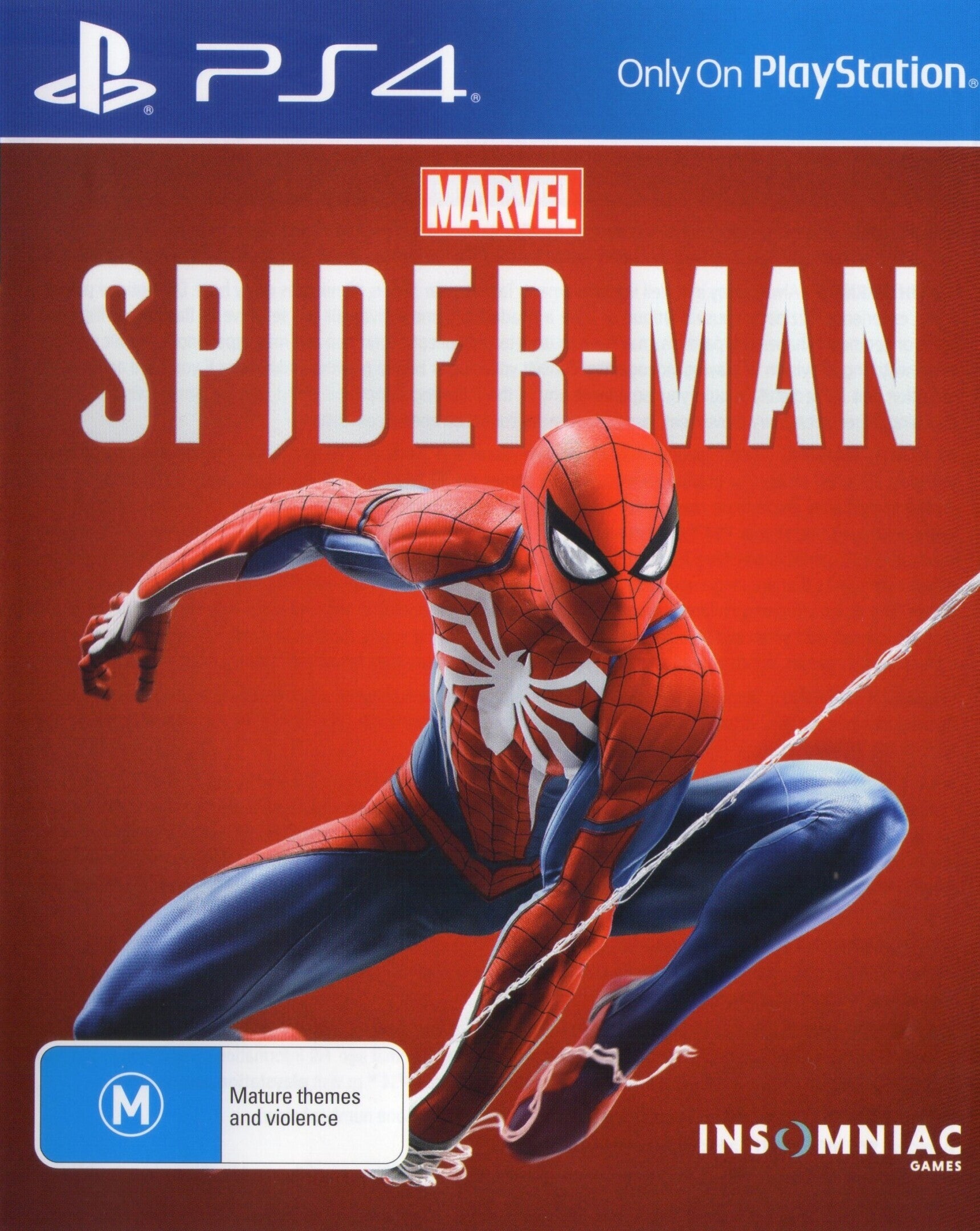 Game | Sony PlayStation PS4 | Spiderman Marvel