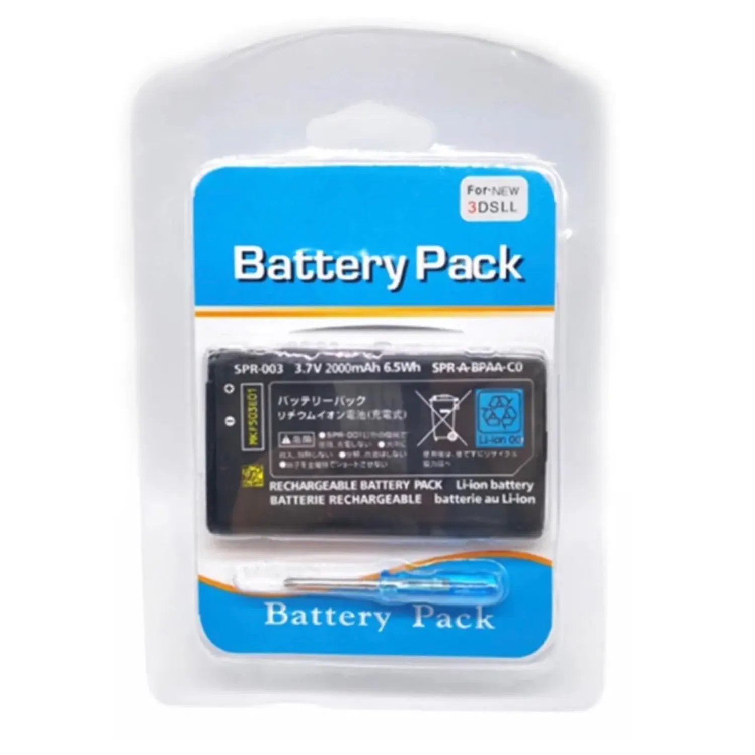 Accessory | Nintendo 3DS XL & New 3DS XL LL | Battery Video Game Console & Controller Batteries Accessory RetroSales.com.au