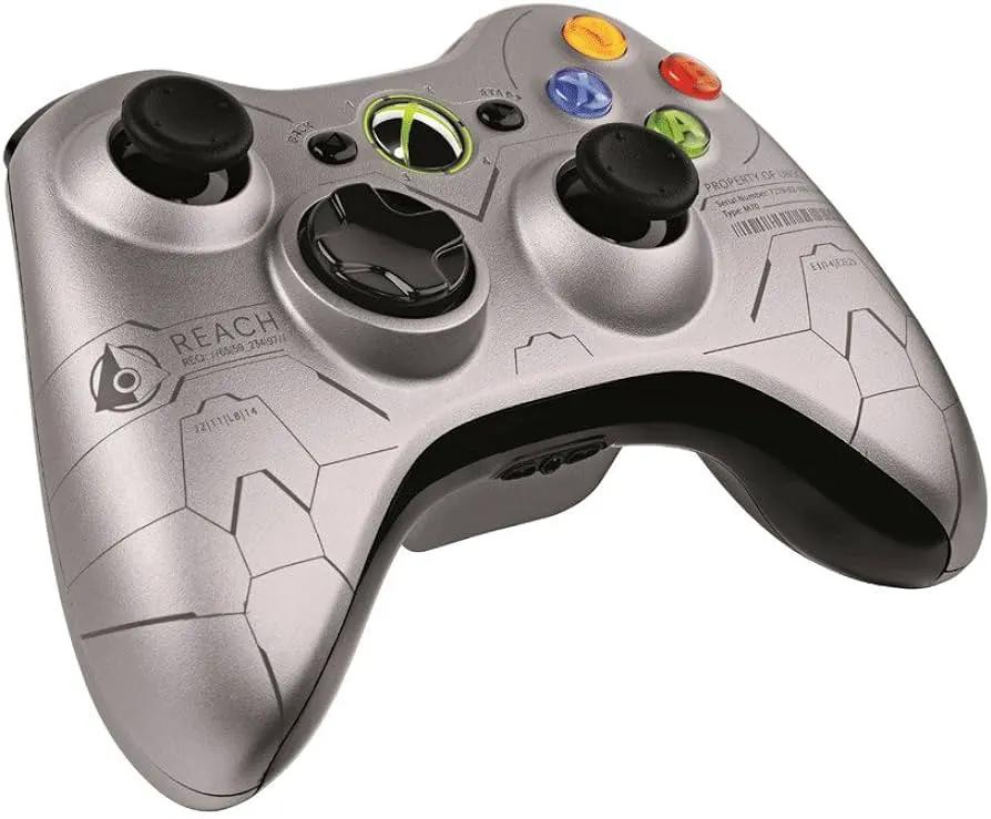 Controller | Xbox 360 | Genuine Halo Reach Wireless Controller Gaming Pads Controllers & Attachments RetroSales.com.au