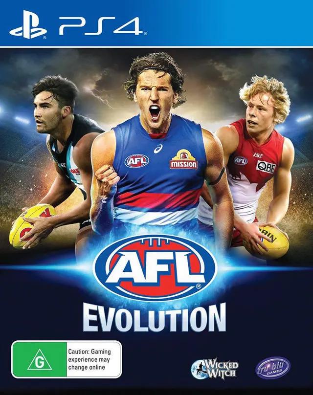 Game | Sony PlayStation PS4 | AFL Evolution Physical Video Games Game Sony