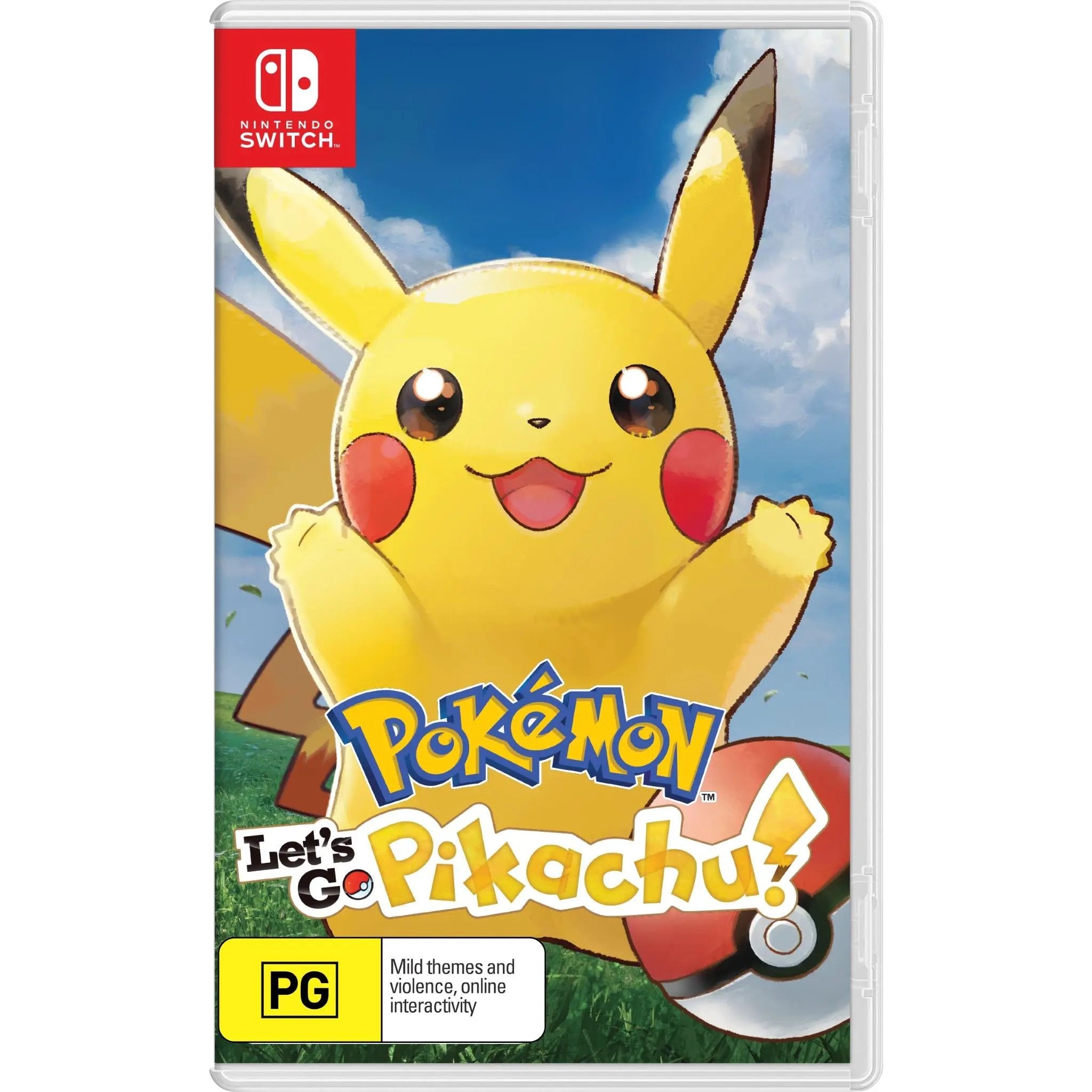 Game | Nintendo Switch | Pokemon Let's Go Pikachu! + Pokeball Plus Physical Video Games Game Nintendo