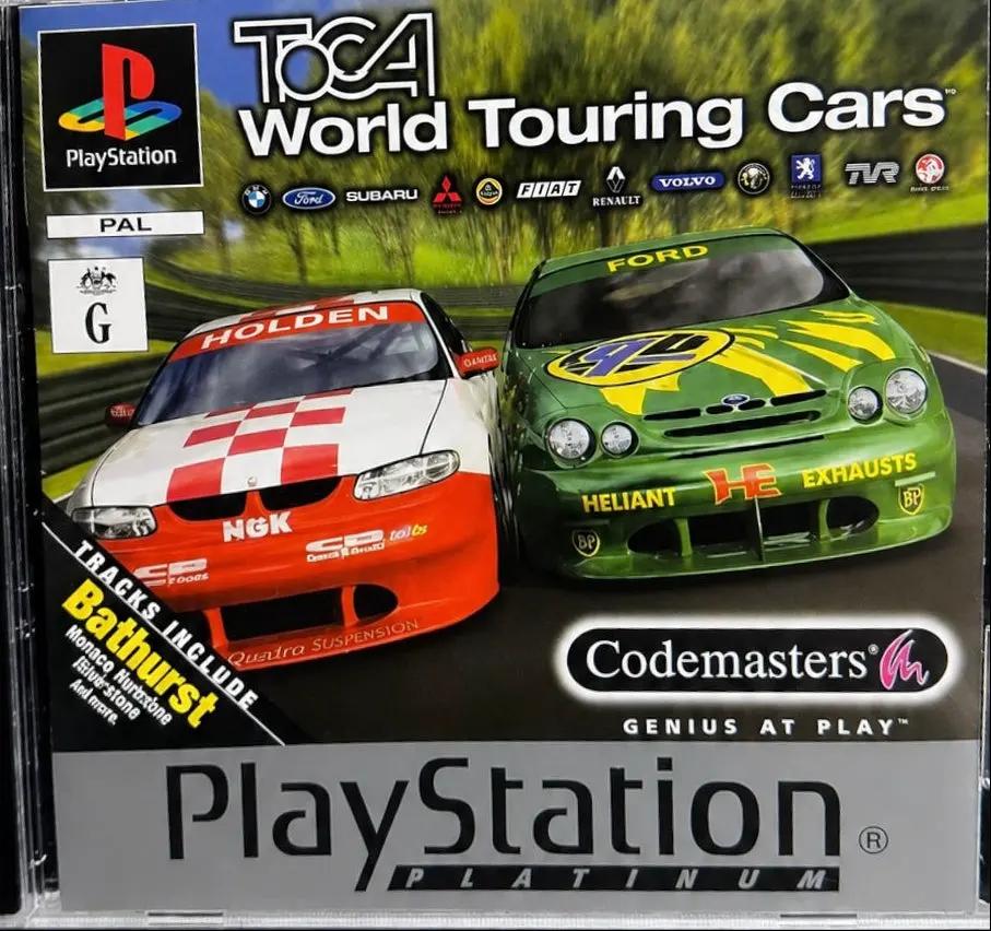 Game | Sony PlayStation PS1 | TOCA World Touring Cars (Platinum) Physical Video Games Game Sony