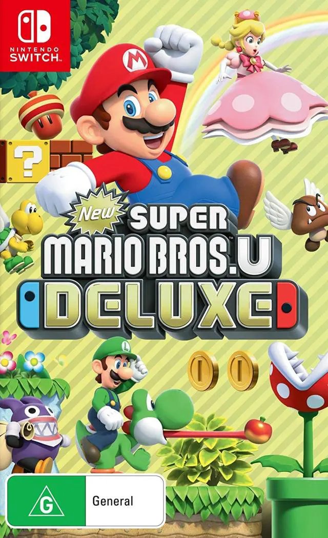 Game | Nintendo Switch | New Super Mario Bros. U Deluxe Physical Video Games Game Nintendo