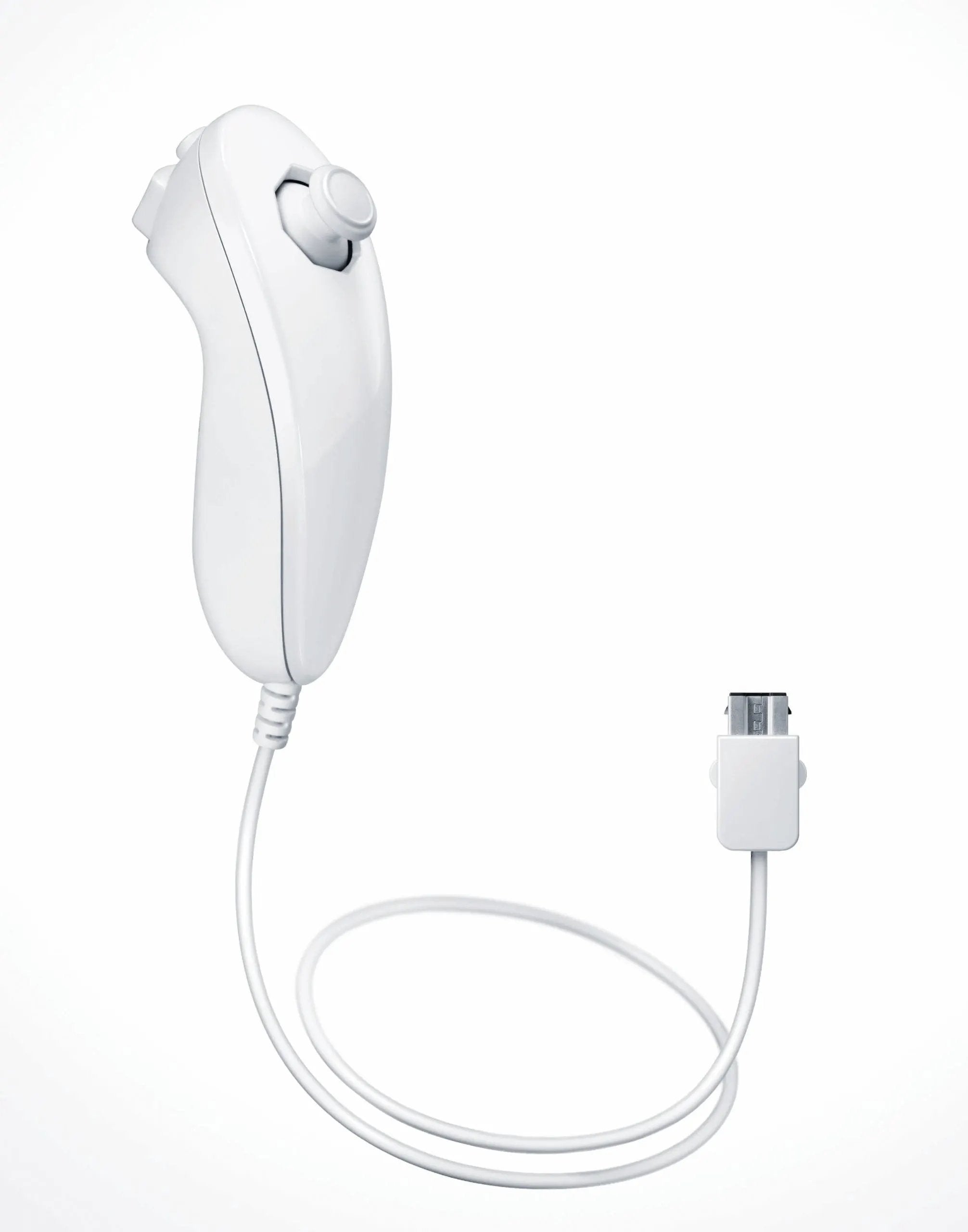 Controller | Nintendo Wii | Genuine Wii Nunchuk White Black Game Controllers Controllers & Attachments Nintendo