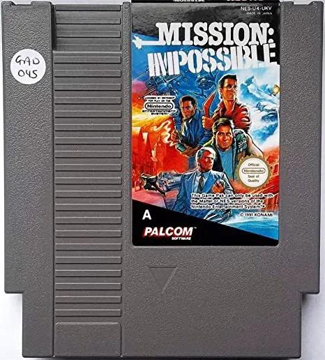 Game | Nintendo NES | Mission Impossible Physical Video Games Game Nintendo