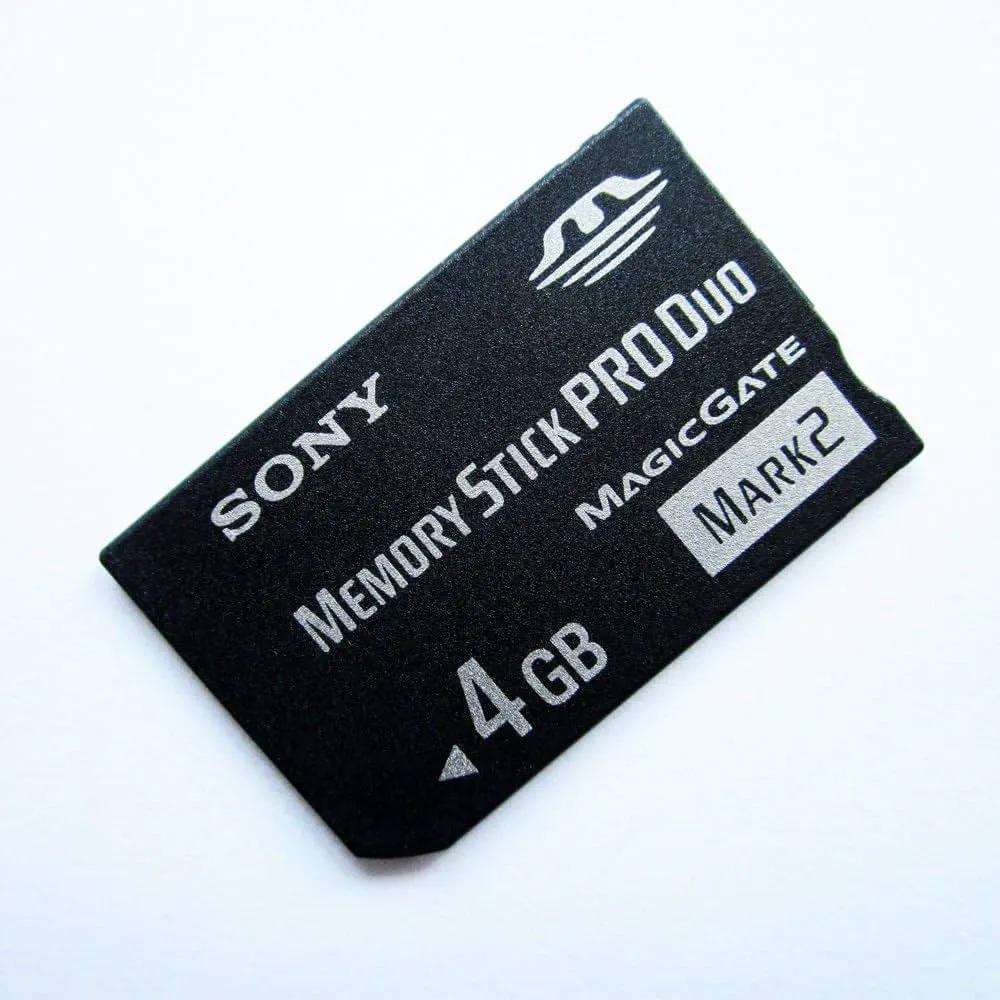 Accessory | PlayStation Portable PSP | Genuine Memory Stick Duo Home Game Console Accessories Accessory Sony