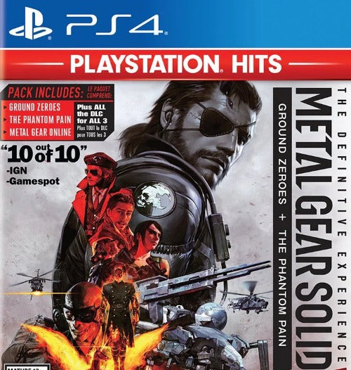 Game | Sony PlayStation PS4 | Metal Gear Solid V: Ground Zeroes + Phantom Pain