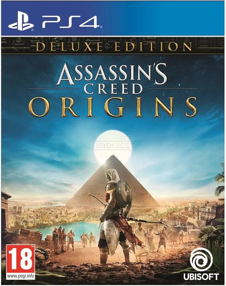 Game | Sony PlayStation PS4 | Assassin's Creed: Origins (Deluxe Edition) Physical Video Games Game Sony