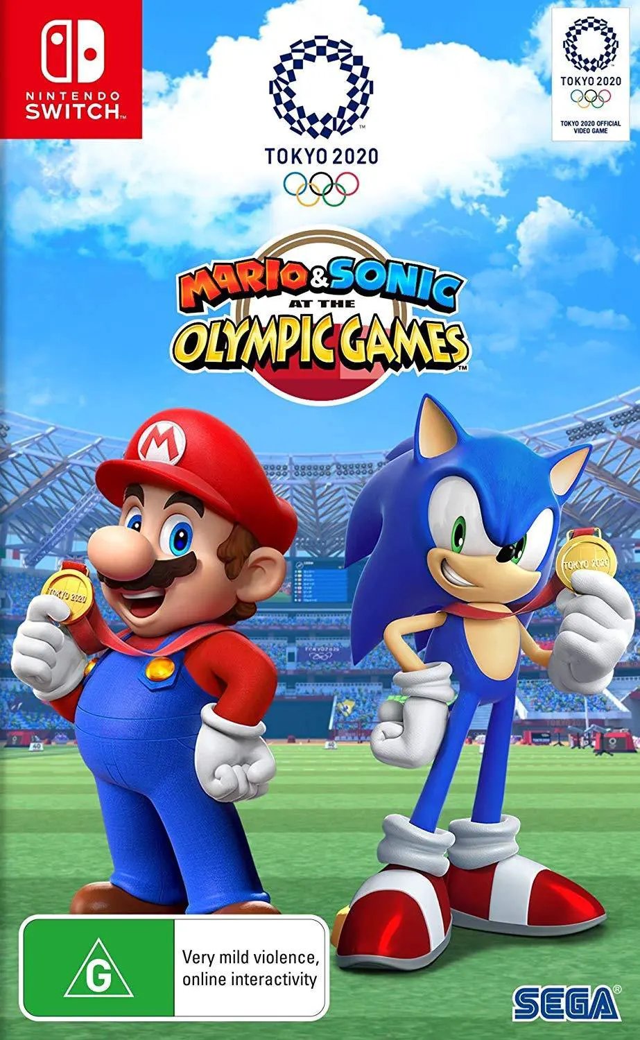 Game | Nintendo Switch | Mario & Sonic at the Olympic Games Tokyo 2020 Physical Video Games Game Nintendo