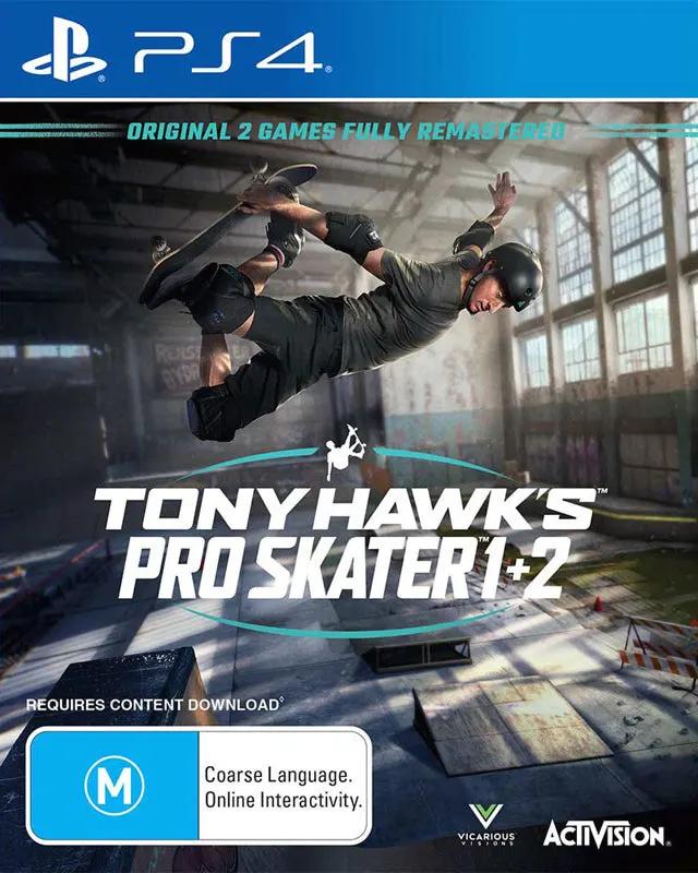 Game | Sony PlayStation PS4 | Tony Hawk's Pro Skater 1 + 2 Physical Video Games Game Sony