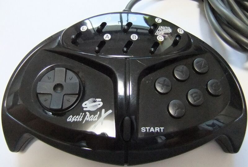 Controller | Sega Saturn | ASCII Pad X ASC-0601T