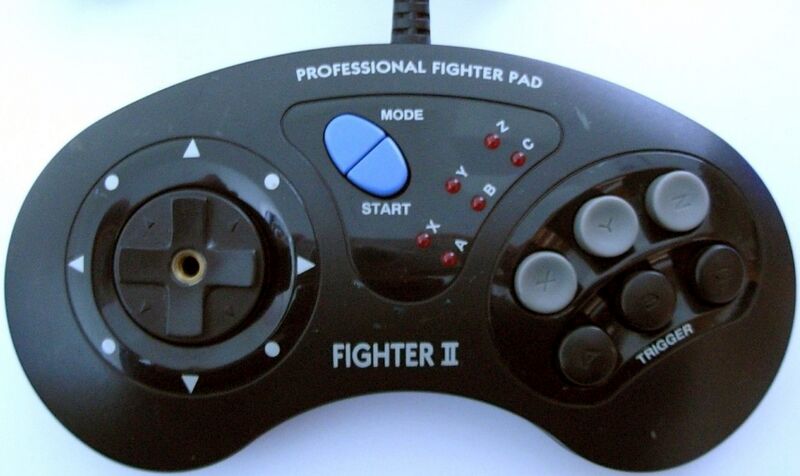 Controller | Sega Mega Drive Genesis | Genuine Control Pad 3 6 Button