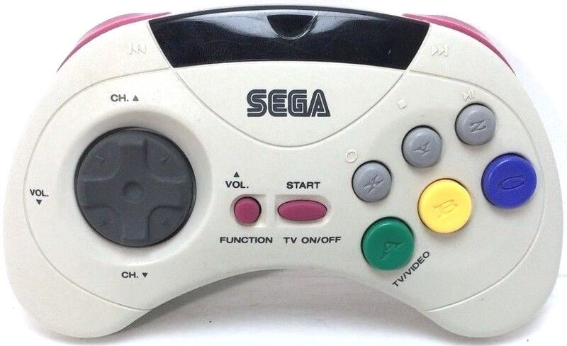 Controller | Sega Saturn | Infrared Control Pad HSS-0126