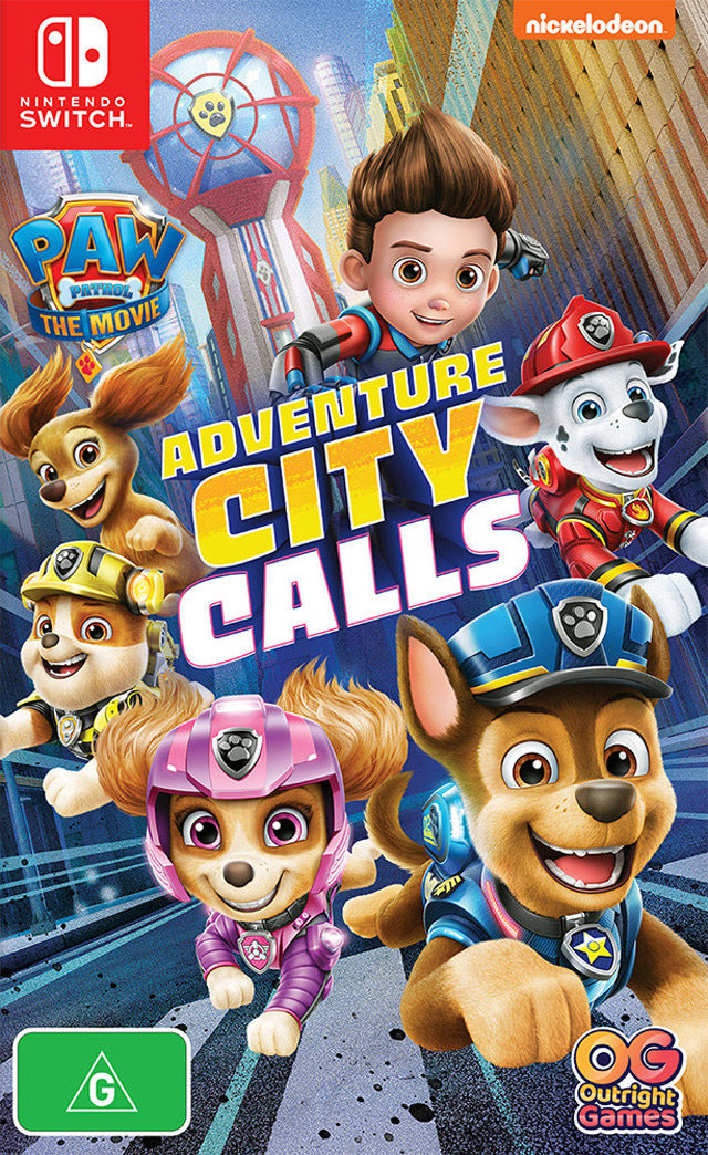 Game | Nintendo Switch | PAW Patrol The Movie Adventure City Calls