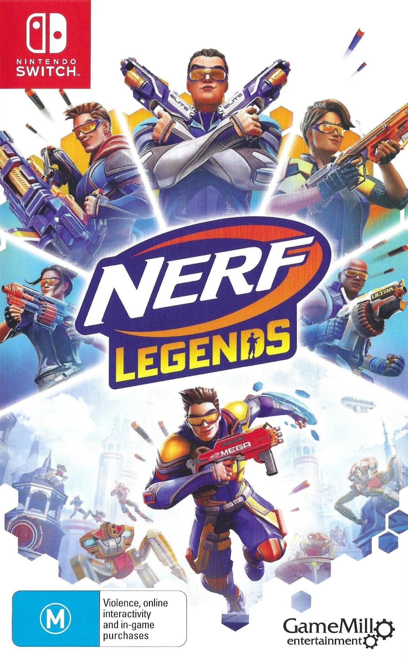 Game | Nintendo Switch | NERF Legends Physical Video Games Game Nintendo
