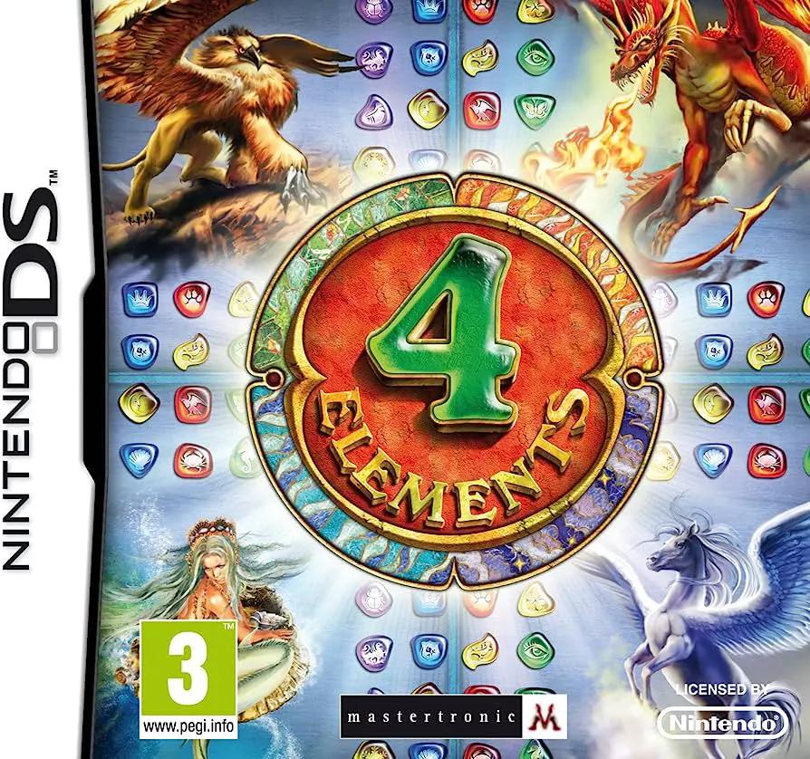 Game | Nintendo DS | 4 Elements Physical Video Games Game Nintendo