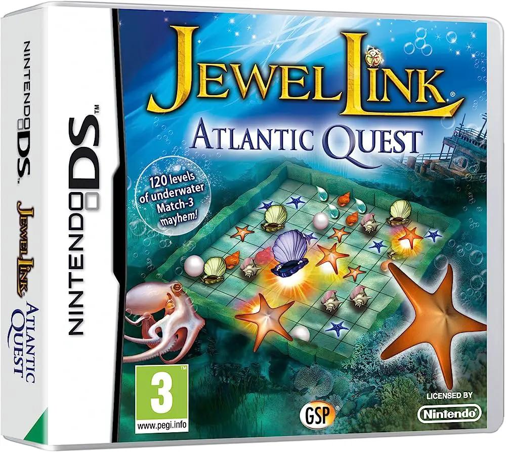 Game | Nintendo DS | Jewel Link: Atlantic Quest Physical Video Games Game Nintendo