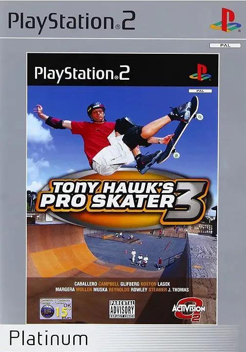 Game | Sony PlayStation PS2 | Tony Hawk's Pro Skater 3 (Platinum) Physical Video Games Game Sony