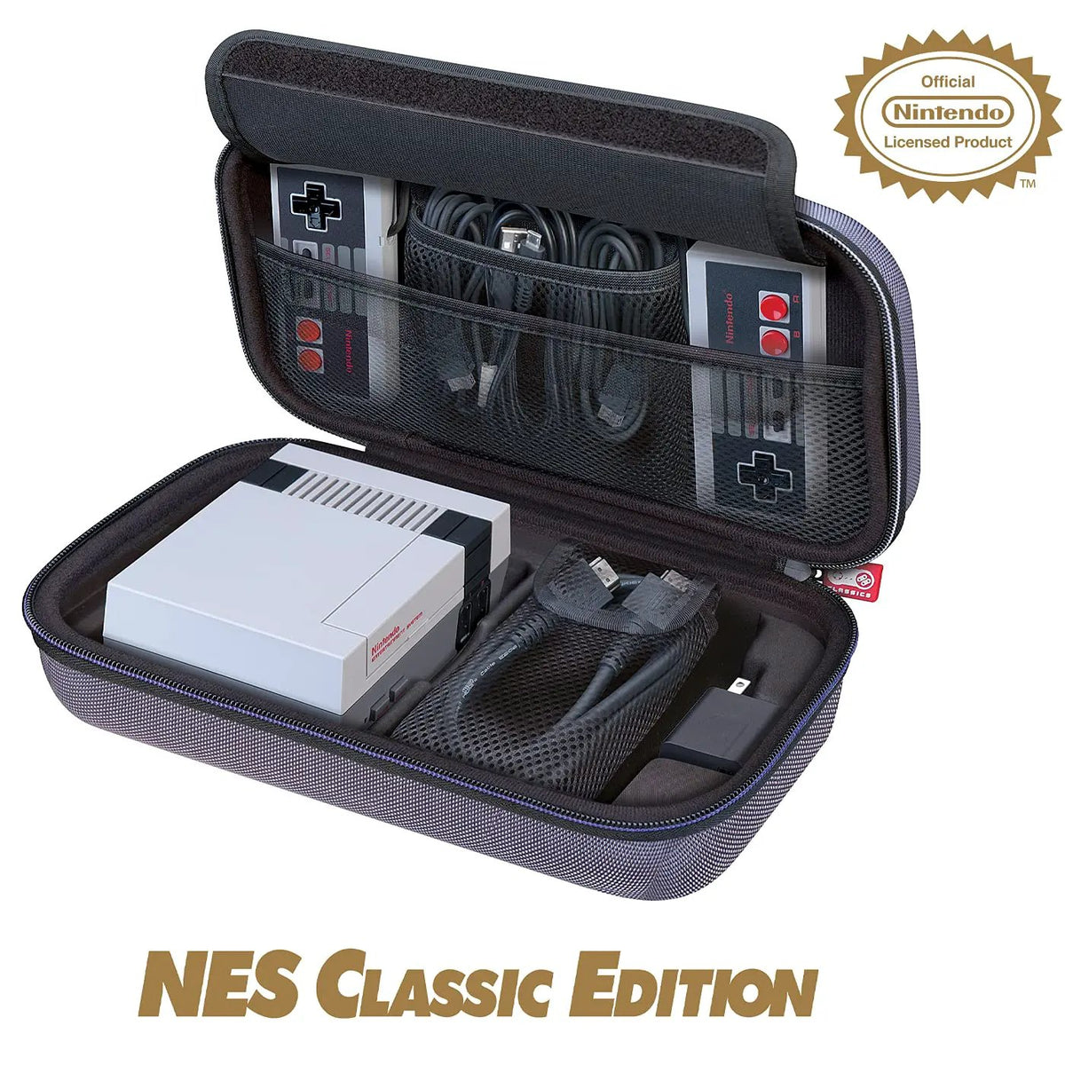 Accessory | Nintendo | NES SNES Classic Edition Deluxe Travel Case Home Game Console Accessories Accessory Nintendo