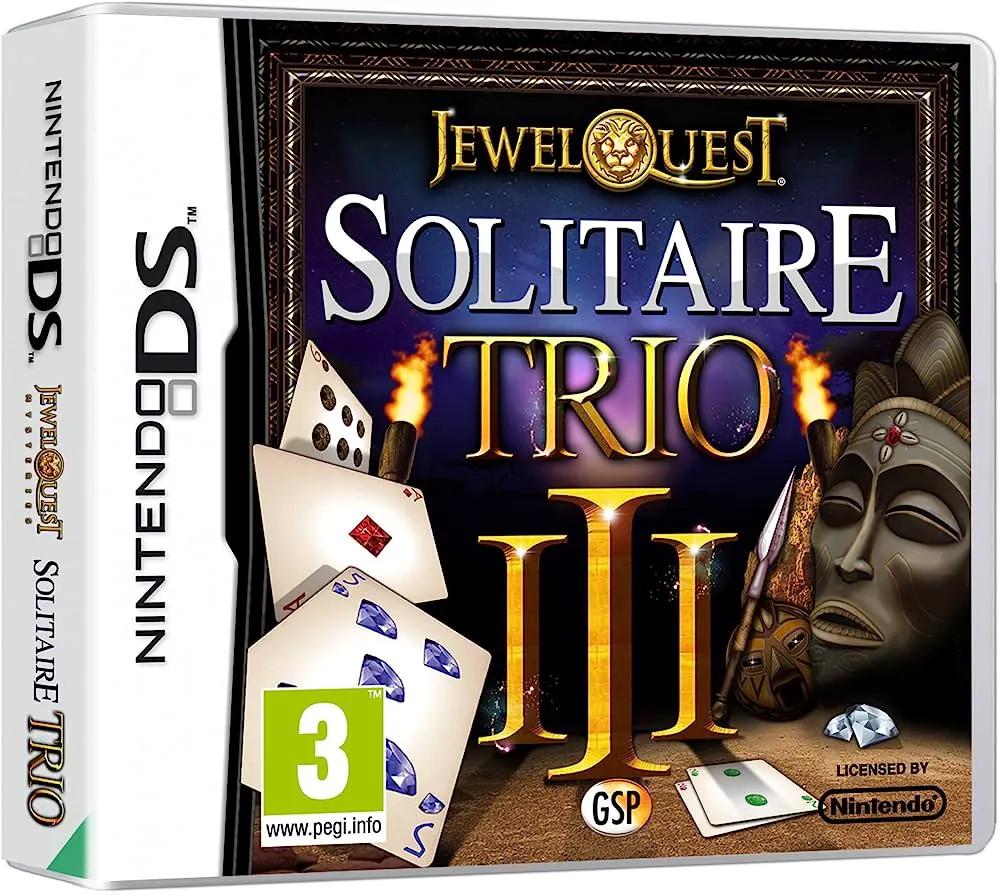 Game | Nintendo DS | Jewel Quest Solitaire Trio III Physical Video Games Game Nintendo