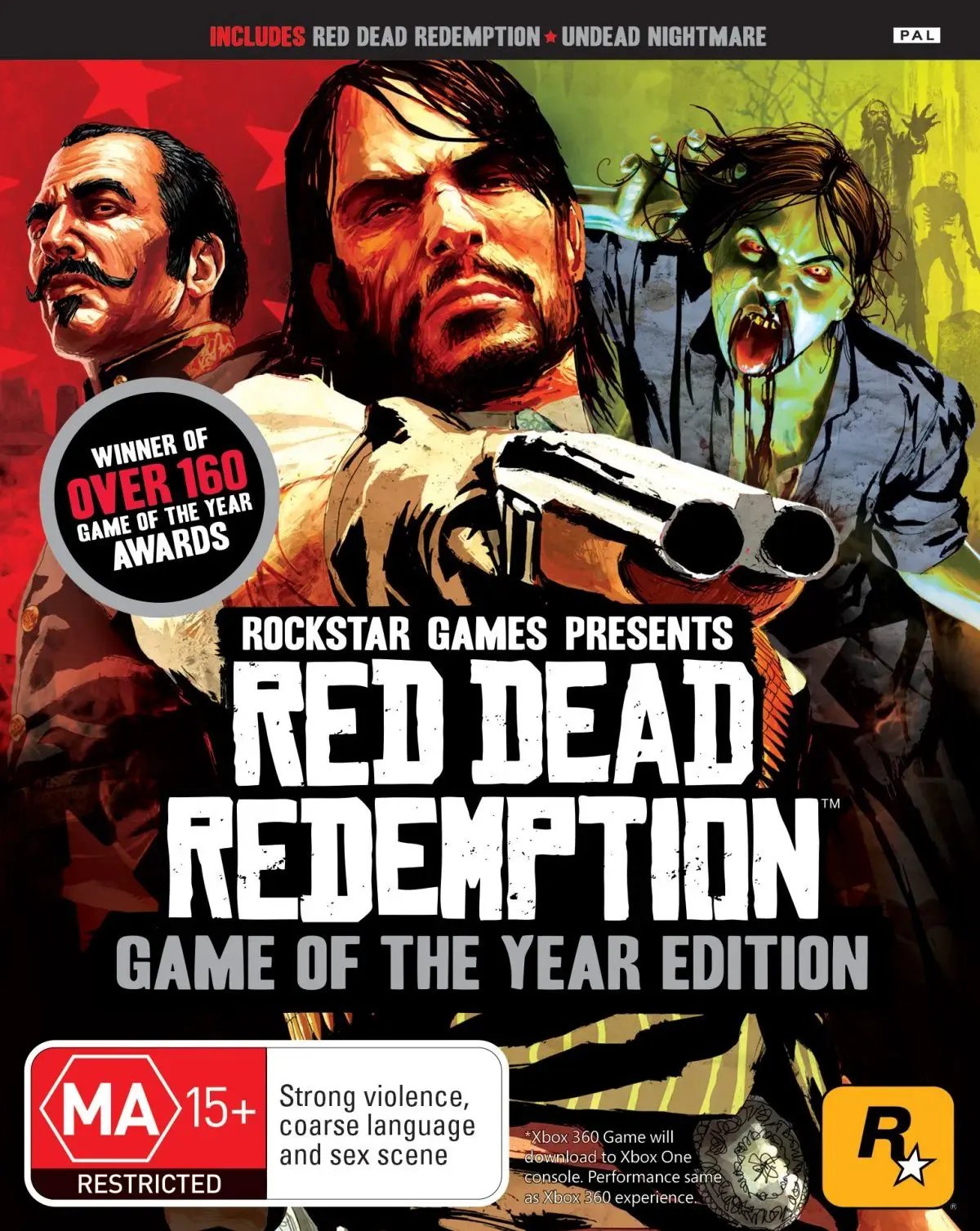 Game | Xbox 360 | Red Dead Redemption (Game Of The Year Edition) Physical Video Games Game Microsoft