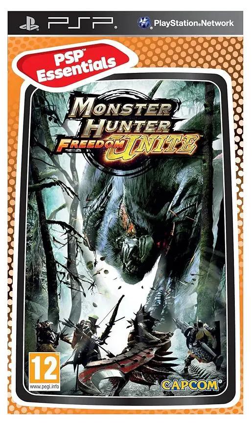 Game | Sony PSP | Monster Hunter Freedom Unite (Essentials) Physical Video Games Game Sony