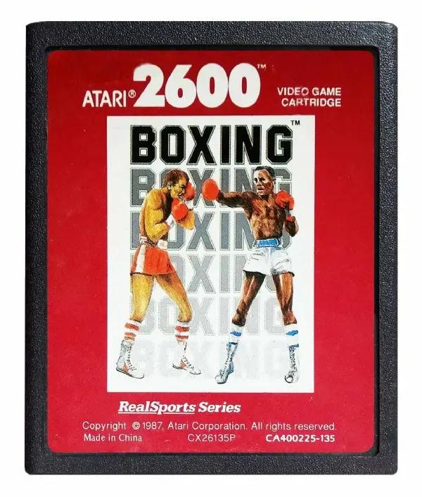 Game | Atari 2600 | RealSports Boxing Physical Video Games Game Atari