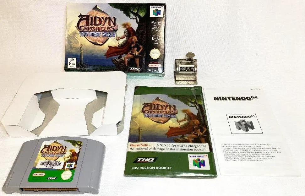 Game | Nintendo N64 | Aidyn Chronicles Physical Video Games Game Nintendo