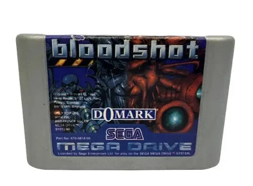Game | Sega Mega Drive | Bloodshot Physical Video Games Game Sega