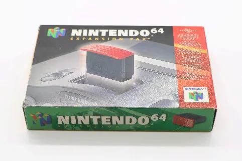 Accessory | Nintendo 64 | N64 Expansion Pak 4MB Pack Red Genuine Home Game Console Accessories Accessory Nintendo