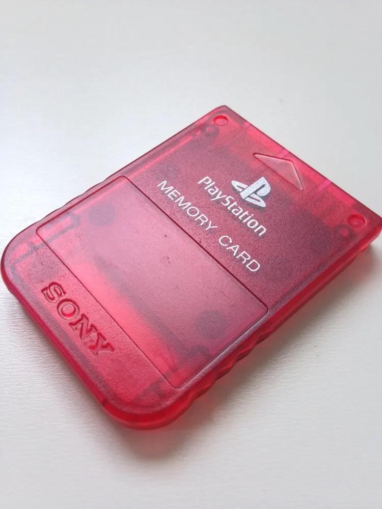 Accessory | Sony PlayStation | PS1 Memory Card Home Game Console Accessories Accessory Sony