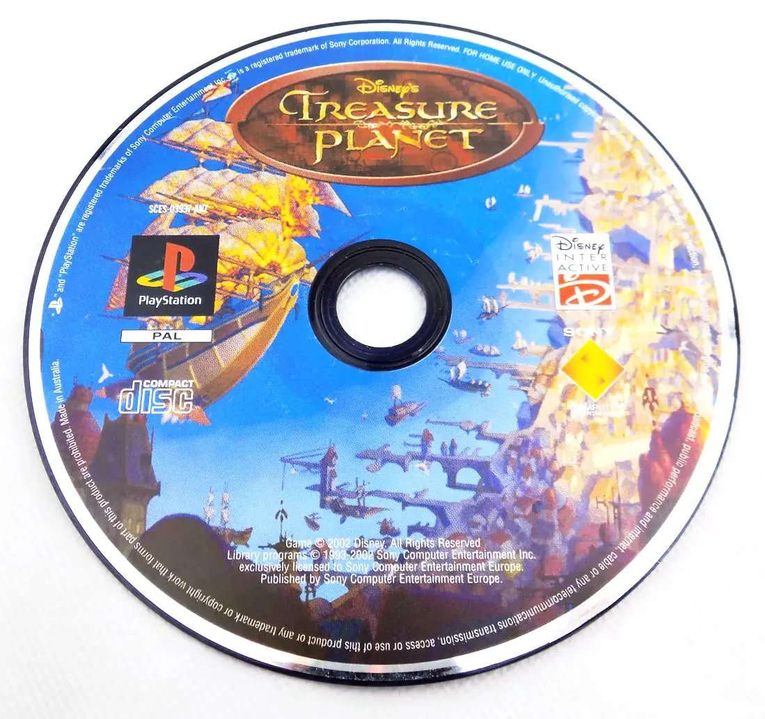 Game | Sony PlayStation PS1 | Disney's Treasure Planet Physical Video Games Game Sony