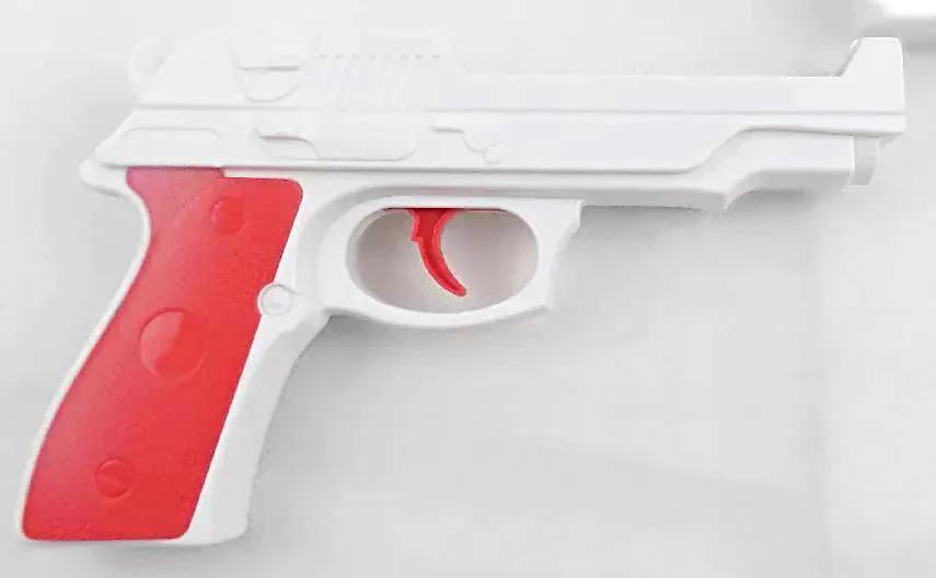 Accessory | Nintendo Wii | Red White Light Gun Controller Game Controllers Controllers & Attachments Nintendo