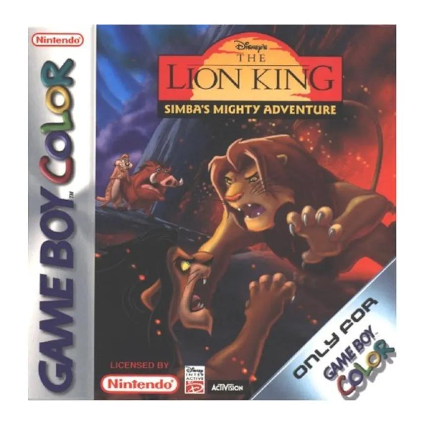 Game | Nintendo Game Boy Color GBC | Disney's The Lion King: Simba's Mighty Adventure Physical Video Games Game Nintendo