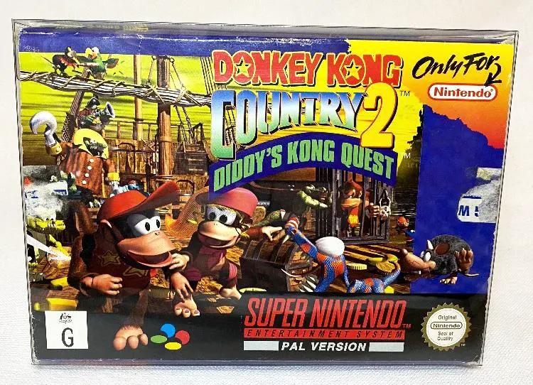 Game | Super Nintendo SNES | Donkey Kong Country 2 Physical Video Games Game Nintendo