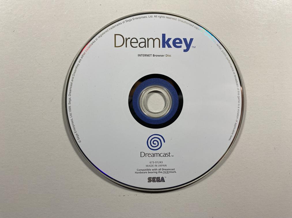 Game | Sega Dreamcast | Dreamkey Internet Disc