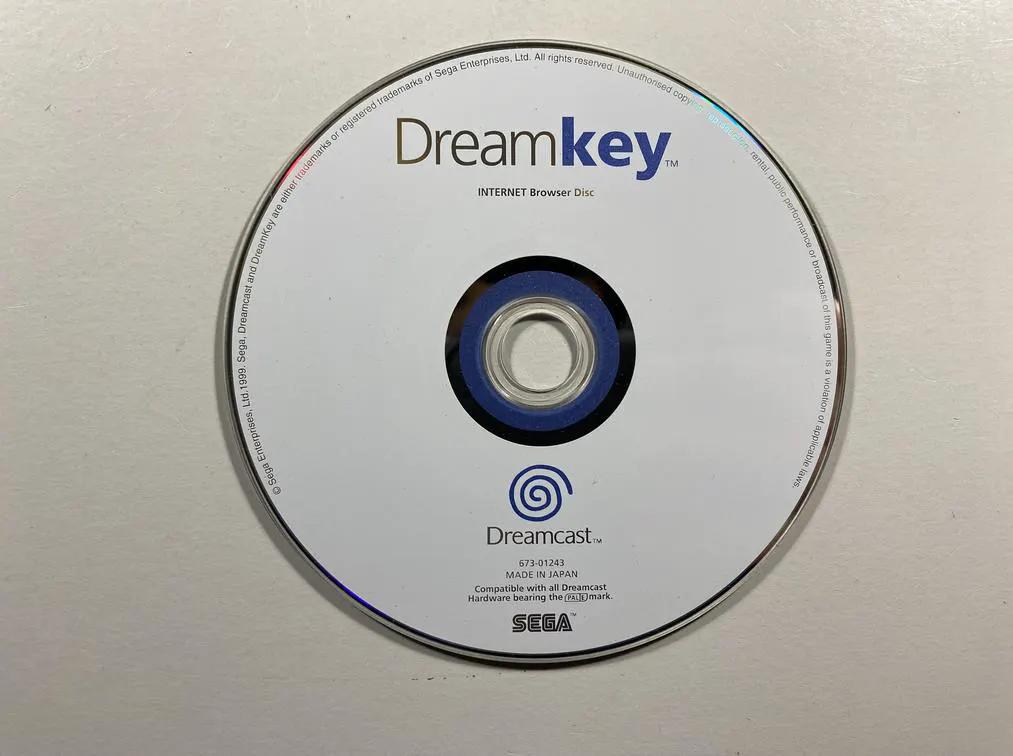 Game | Sega Dreamcast | Dreamkey Internet Disc Physical Video Games Game Sega