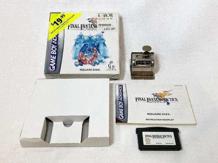 Game | Nintendo Game Boy Advance GBA | Final Fantasy Tactics Advance Physical Video Games Game Nintendo