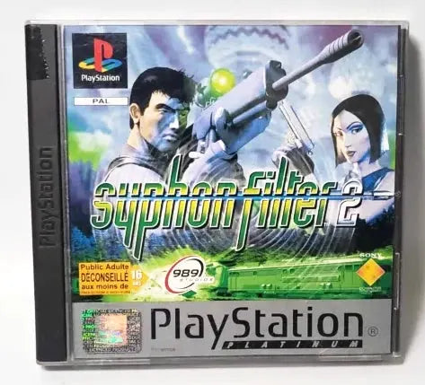 Game | Sony PlayStation PS1 | Syphon Filter 3 (Platinum) Physical Video Games Game Sony