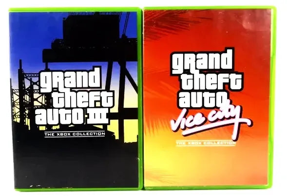 Game | Xbox | Grand Theft Auto Double Pack (Loose) Physical Video Games Game Microsoft