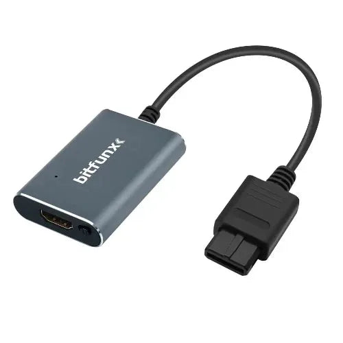 Accessory | Nintendo SNES N64 GameCube | HDMI Adapter Zero Lag 1080p S-Video Home Game Console Accessories Accessory Nintendo