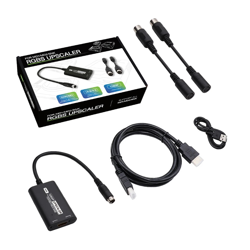 Accessory | Sega Mega Drive Master System SNK | HDMI adapter