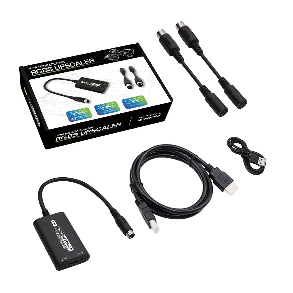 Accessory | Sega Mega Drive Master System SNK | HDMI adapter Home Game Console Accessories Accessory Sega